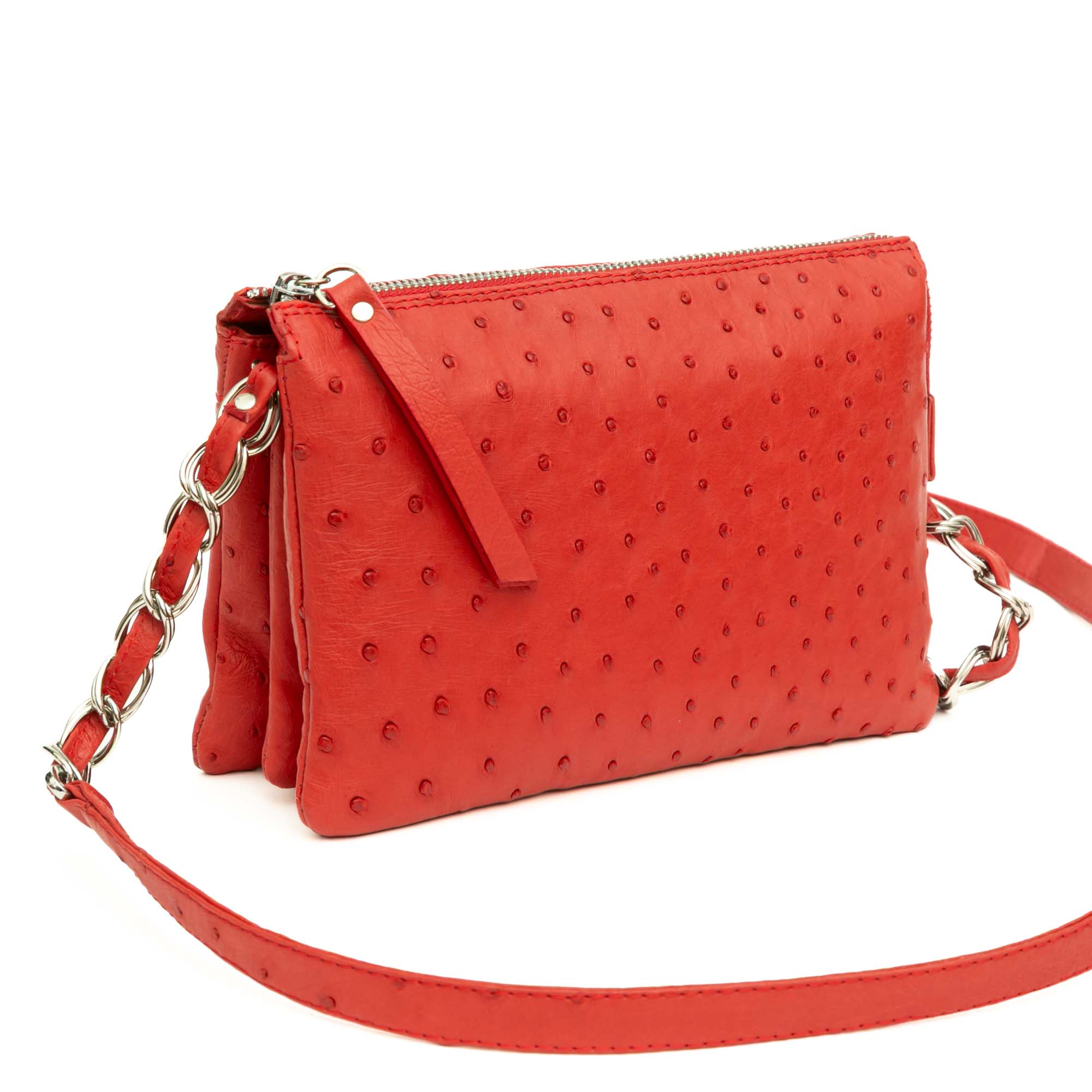 Ostrich Leather Bag Calista - Image 5