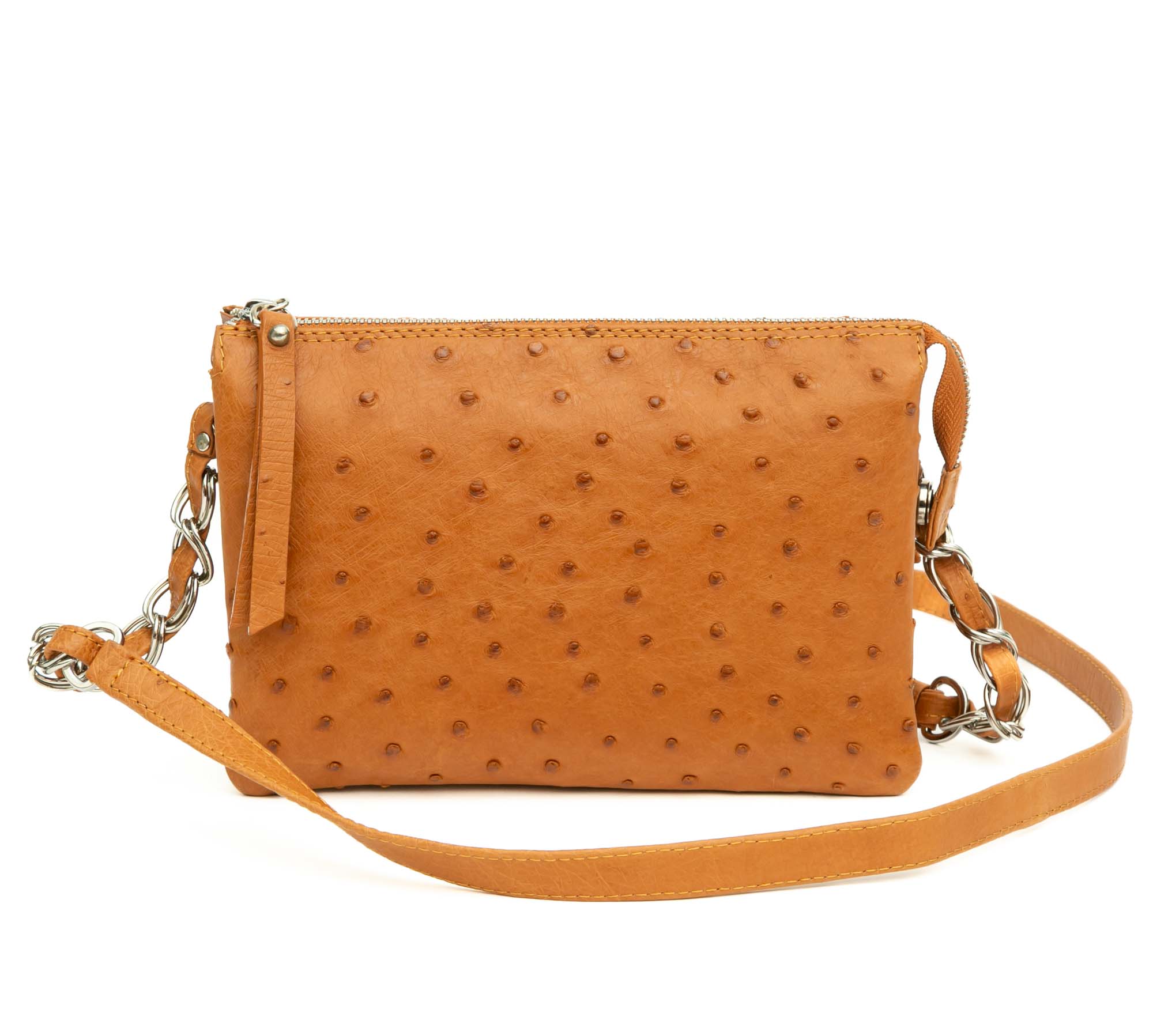 Ostrich Leather Bag Calista - Image 3